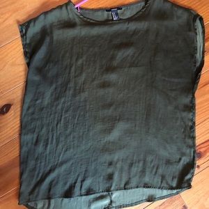 Forever 21 Green Shirt